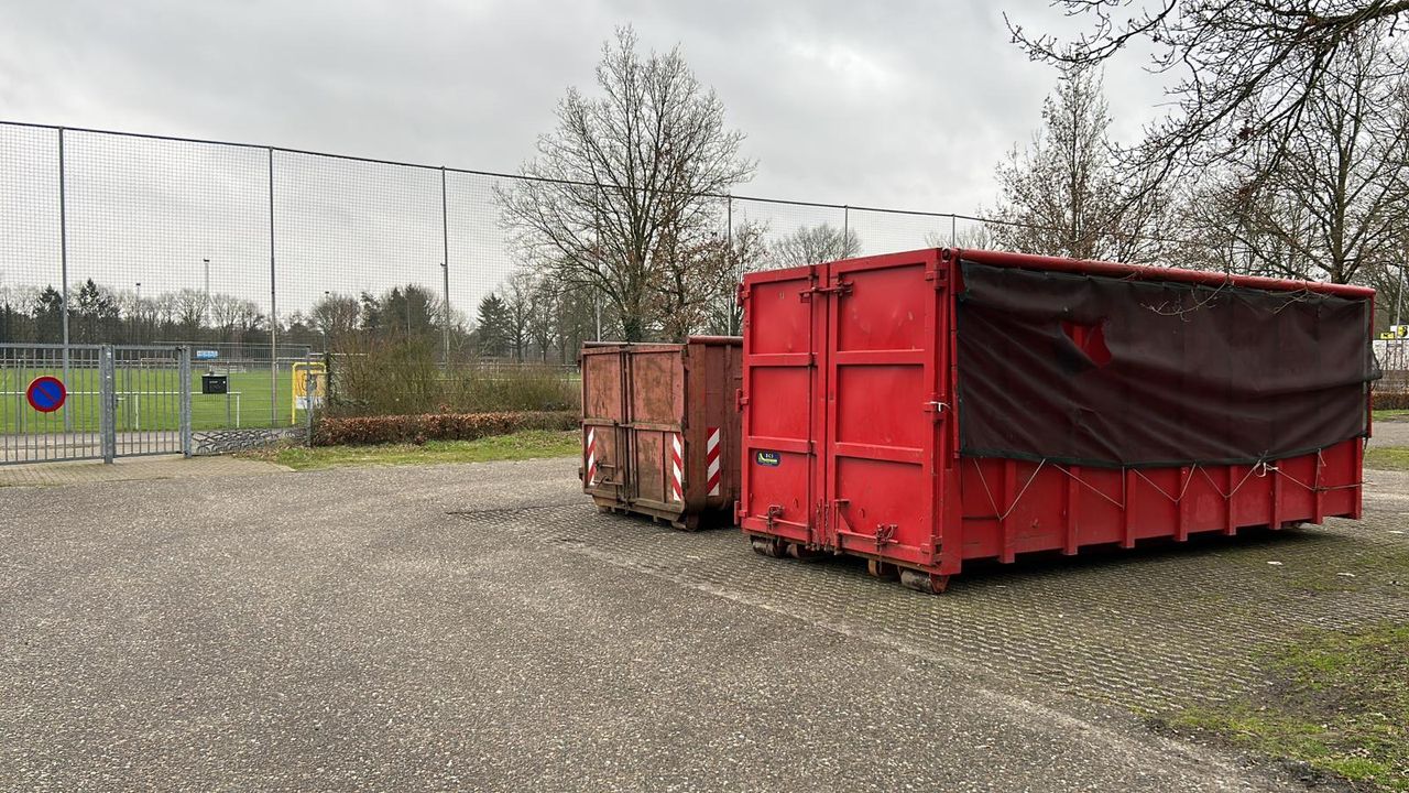 Verschillende containers Driessen grondwerken gestolen