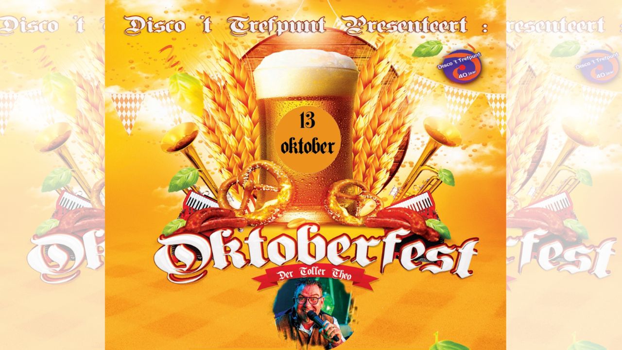 Disco 't Trefpunt organiseert Oktoberfest