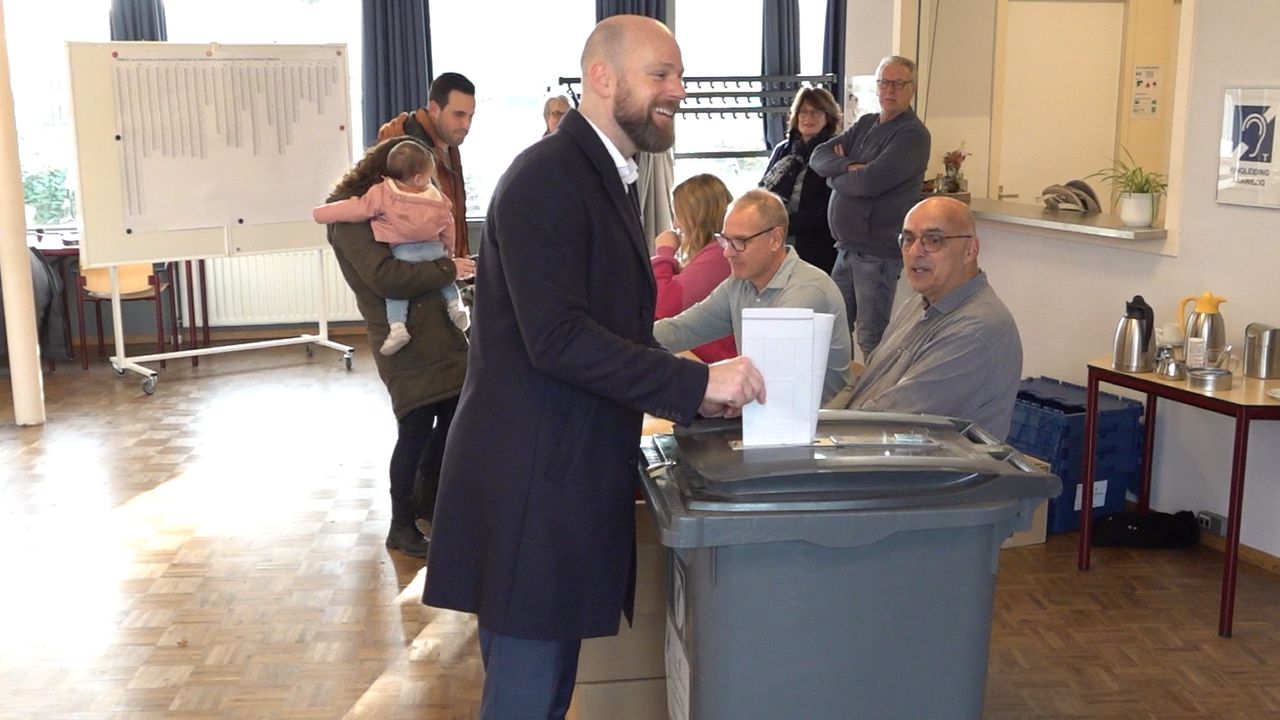 Burgemeester Ryan Palmen brengt stem uit: 'Deze verkiezingen gaan echt ergens over'