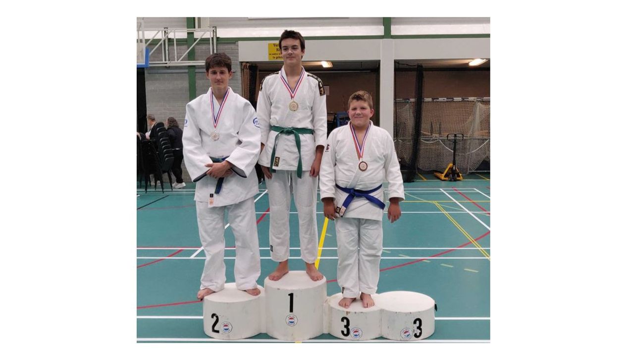 Sam van der Burgt Limburgs kampioen judo