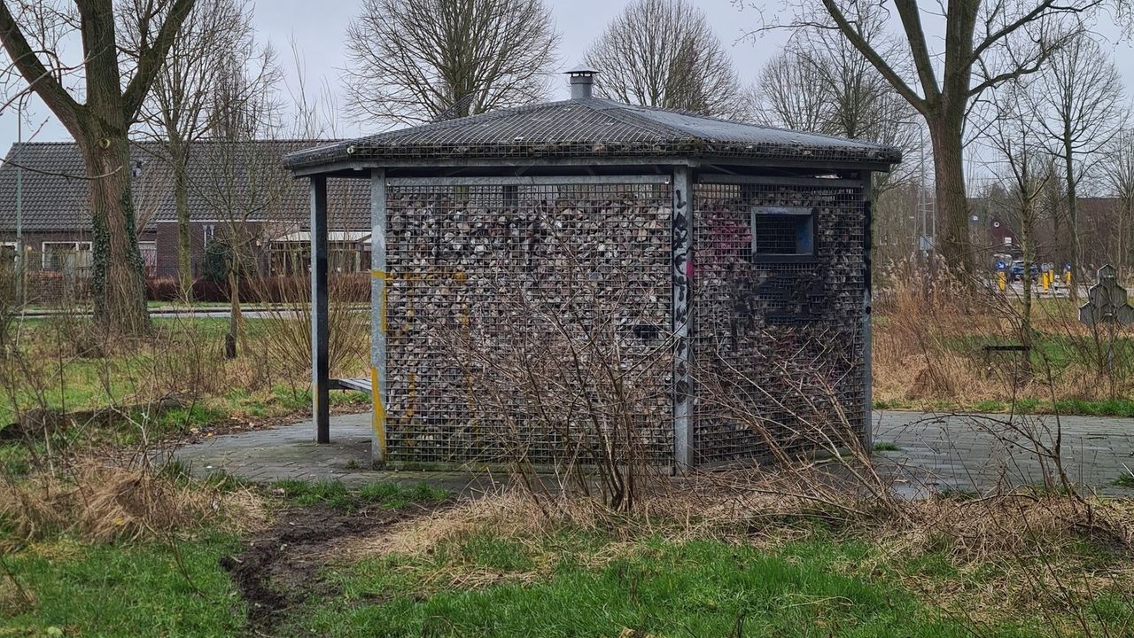 Stenen huisje Westsingel verwijderd vanwege langdurige overlast