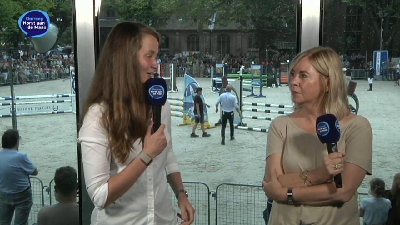 Omroep Horst aan de Maas zendt Jumping Zaerum live uit op tv