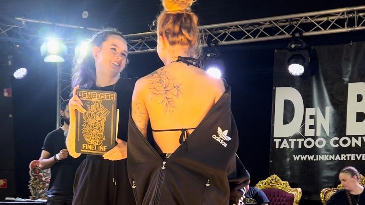Sevenumse Kaja Nijssen wint prijs tijdens Tattoo Conventie in Den Bosch