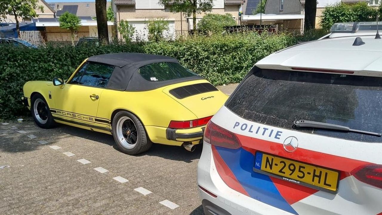Gestolen Porsche gevonden in Horst