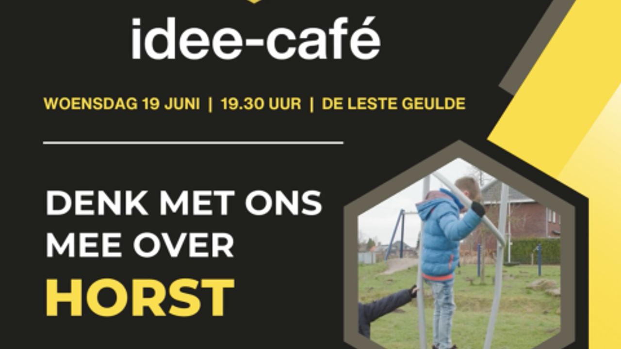Essentie organiseert 'Idee -Cafe' in Horst