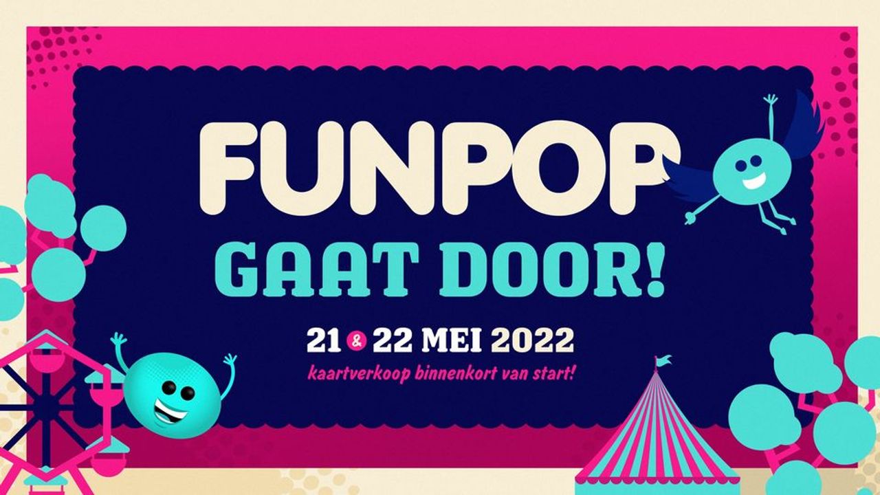 Funpop 2022 op 21 en 22 mei