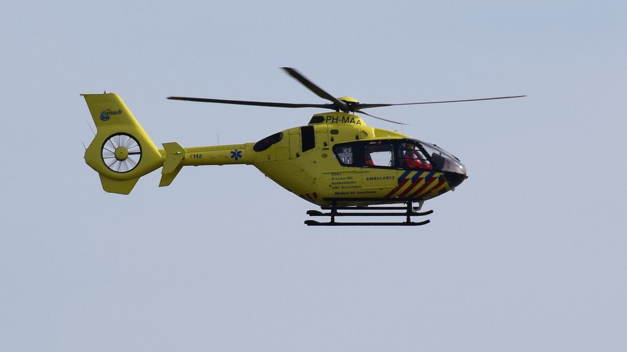 Grote verkeersproblemen door ernstig ongeval A73, traumahelikopter ingezet