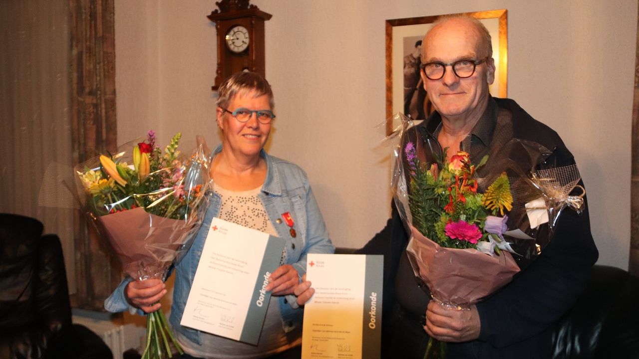 Horster echtpaar al 50 jaar vrijwilliger bij Rode Kruis