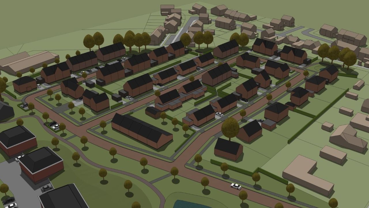Plan voor nieuwe woonwijk in Hegelsom