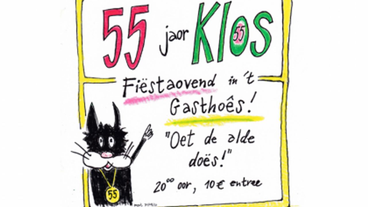 55 jaar Klos: een carnavalistische terugblik "oêt de alde doês!"